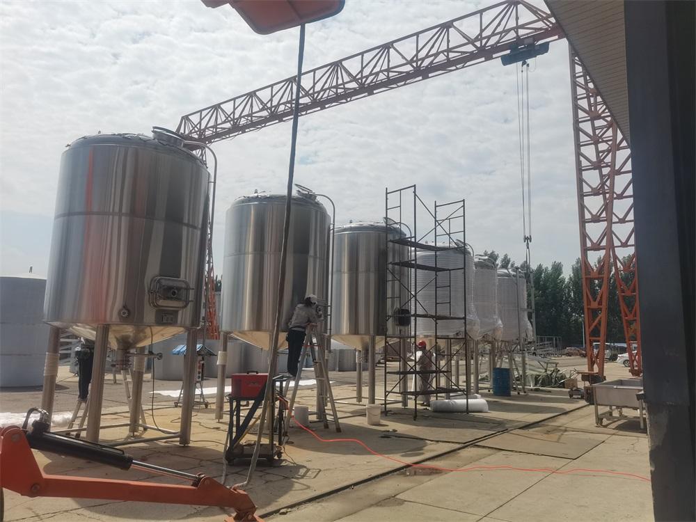 Coffee Beverage Fermenter, TIANTAI beer equipment, 8000L coffee cherry fermentation tank, TIANTAI fermenter